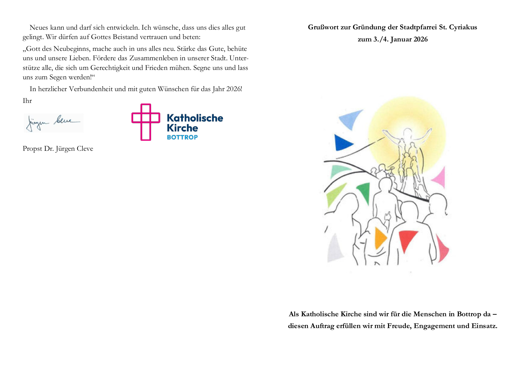 Flyer Advent Weihnachten 2